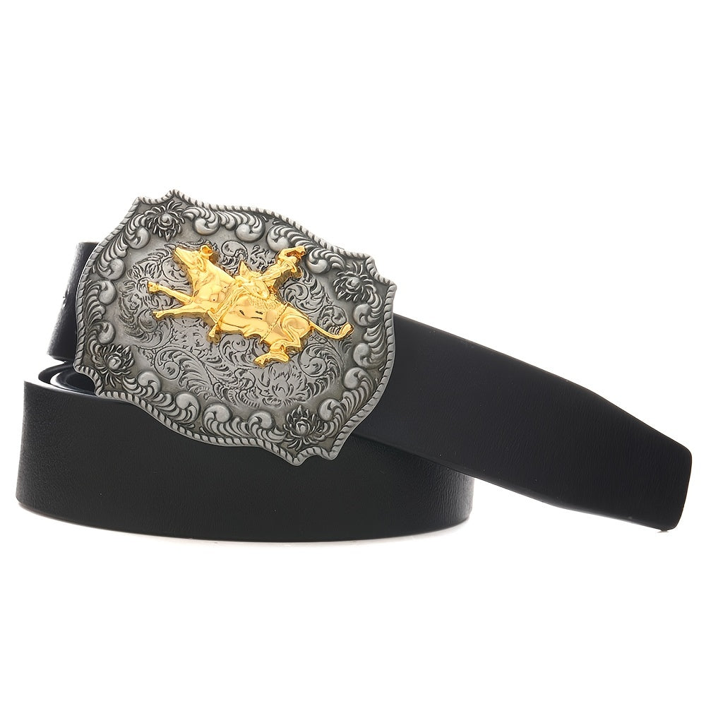 Western Cowboy Men's Eagle Belt Buckle