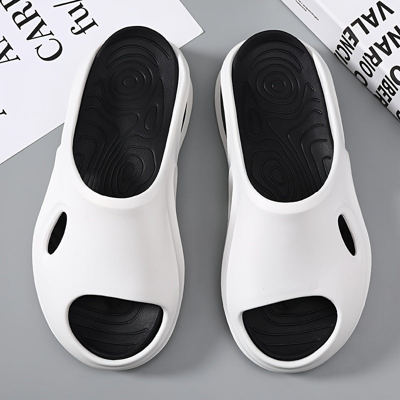 Men's Cloud Slides Slippers Quick Drying Lightweight Non Slip House Shoes
