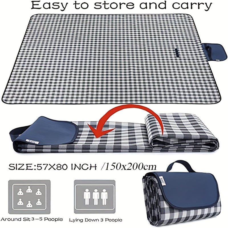 Large Waterproof Outdoor Picnic Blanket Sand Mat