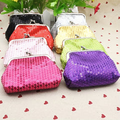 Sequin Coin Purse Key Bag Birthday Gift Clutch Bag Sequin Card Wallet
