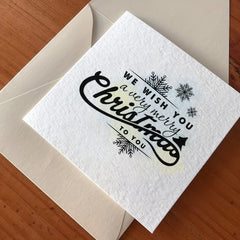Xmas Clear Stamps: Blessing Words Silicone Stamps DIY Scrapbooking Supplies