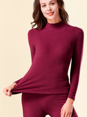 Soft Seamless Thermal Underwear Top Women's Lingerie