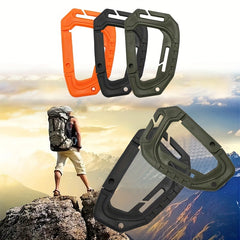 5pcs Durable Mountaineering Buckles for Camping & Adventure