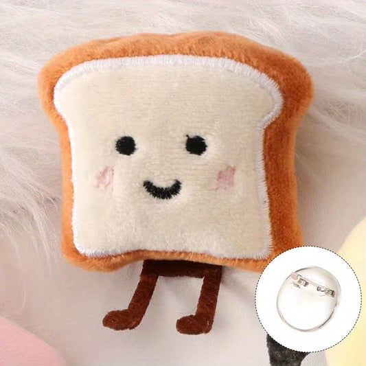 Plush Cartoon Doll Brooch Clothing Backpack Accessories Decoration