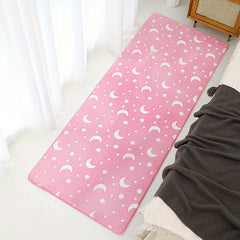 Modern Bedroom Long Bedside Carpet Non slip Washable Home Decor Carpet