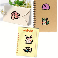 100pcs Monster Stickers Self Adhesive Paper for Laptop Luggage Phone Cases