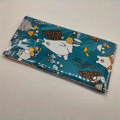 6pcs Bear Animal Pattern Quilting Fabric Cotton DIY Doll Clothes Fabric