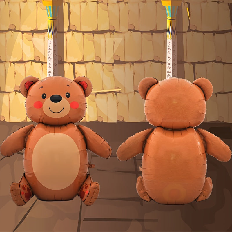 1pc Huge Sitting Bear Balloon Aluminum Film Sitting Balloon