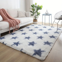 Soft Fluffy Shag Area Rugs Living Room Bedroom Floor Carpet Non slip