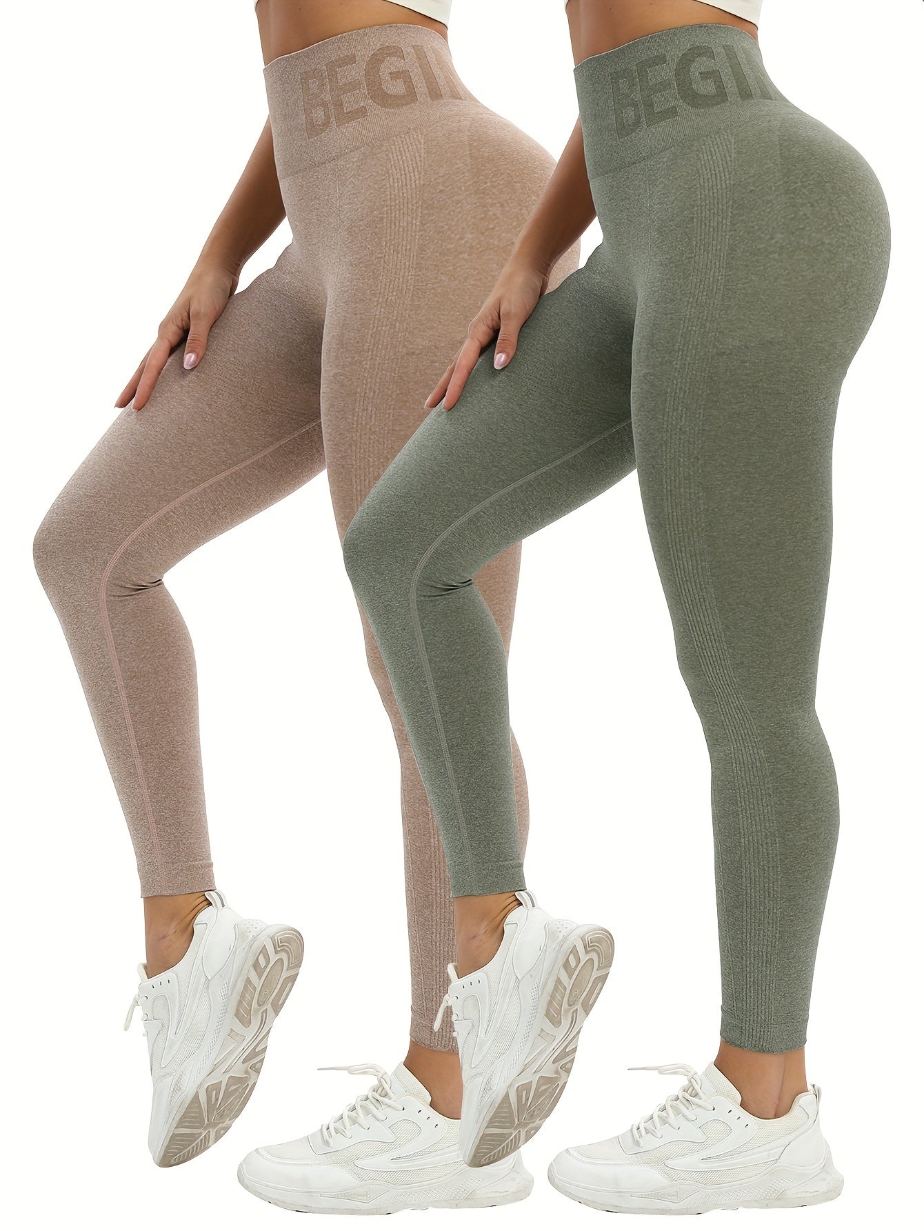High Waisted Yoga Pants High Stretch Slimming Leggings Women's Activewear