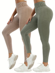 High Waisted Yoga Pants High Stretch Slimming Leggings Women's Activewear
