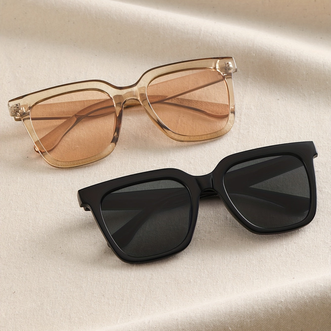 Square Sunglasses Unisex Anti Glare UV400