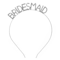 Rhinestone Bridesmaid Hairband Bridal Shower