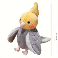 1pc Colorful Parrot Finger Doll & Plush Toy Book Characters Holiday Birthday