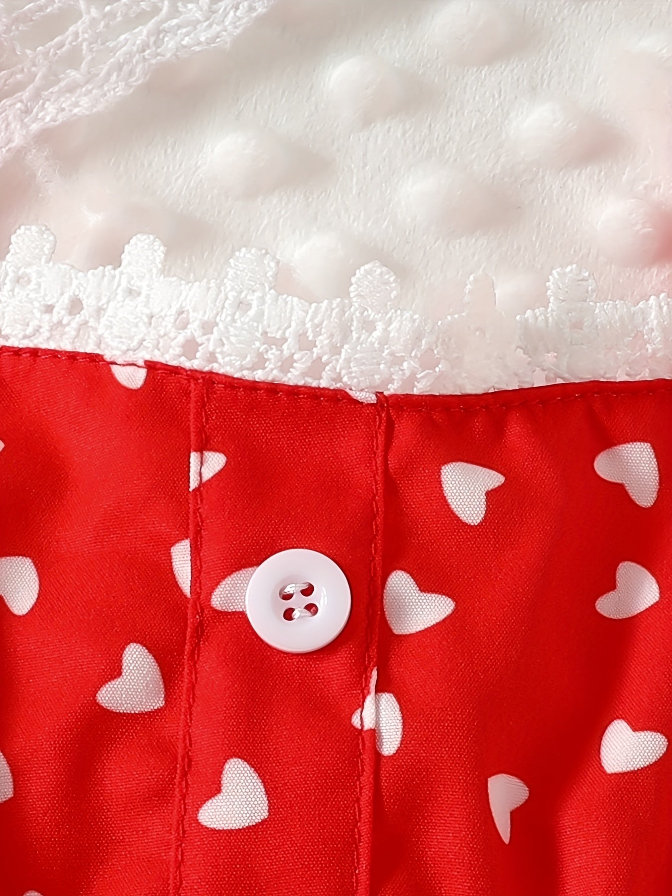 2pcs Full Of Love Suspended Dress Bag Set