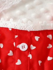 2pcs Full Of Love Suspended Dress Bag Set