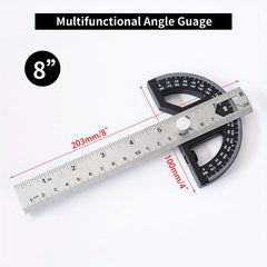 Adjustable Square Angle Measure Metric inch Right Protractor Tools