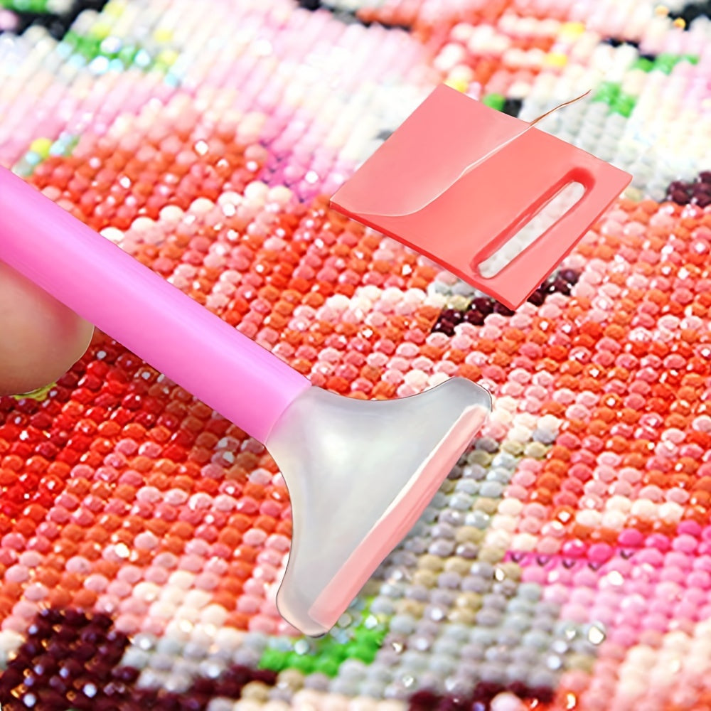 60pcs Red Painting Glue Clay Wax Diamond Art Paint Diamond Paint Glue Clay