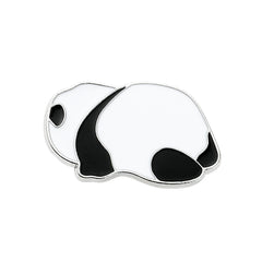 Cartoon Panda Pin for Clothes and Bags