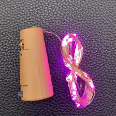 Christmas Garland Wine Bottle Lights String for Party Wedding Decor