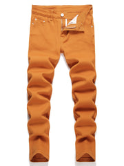 Boys Stretch Jeans Skinny Slim Fit Distressed Denim Pants