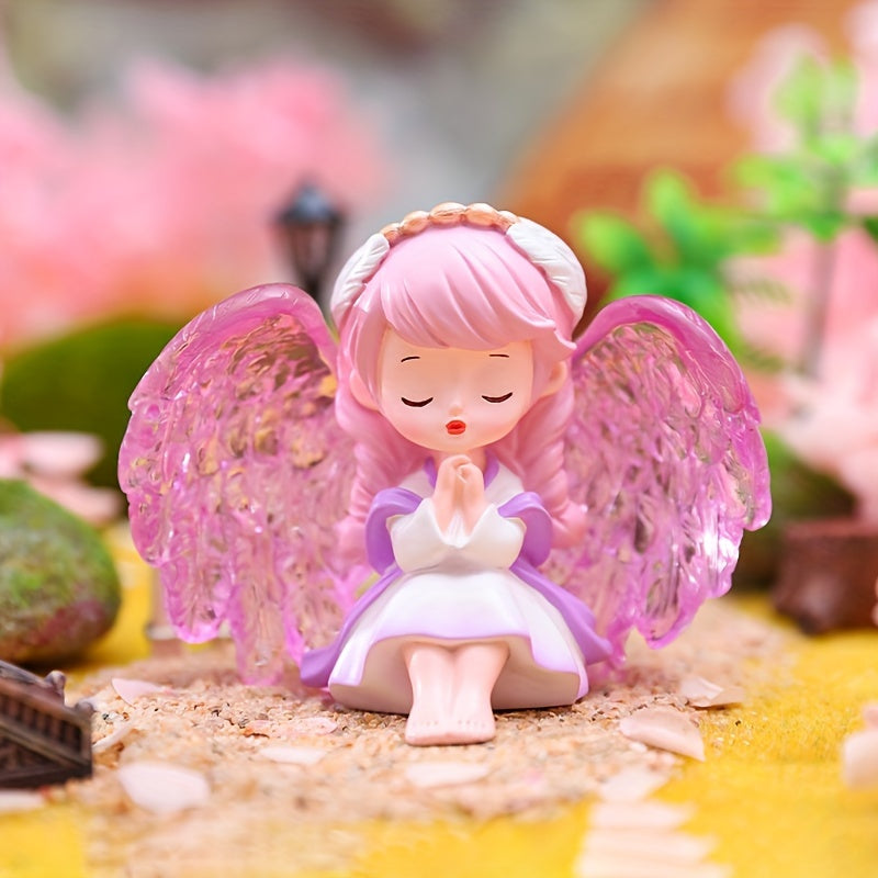Phoenix Flower Fairy Resin Ornaments for Home Decor