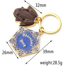 Metal Frog Keychain Zinc Alloy Pendant