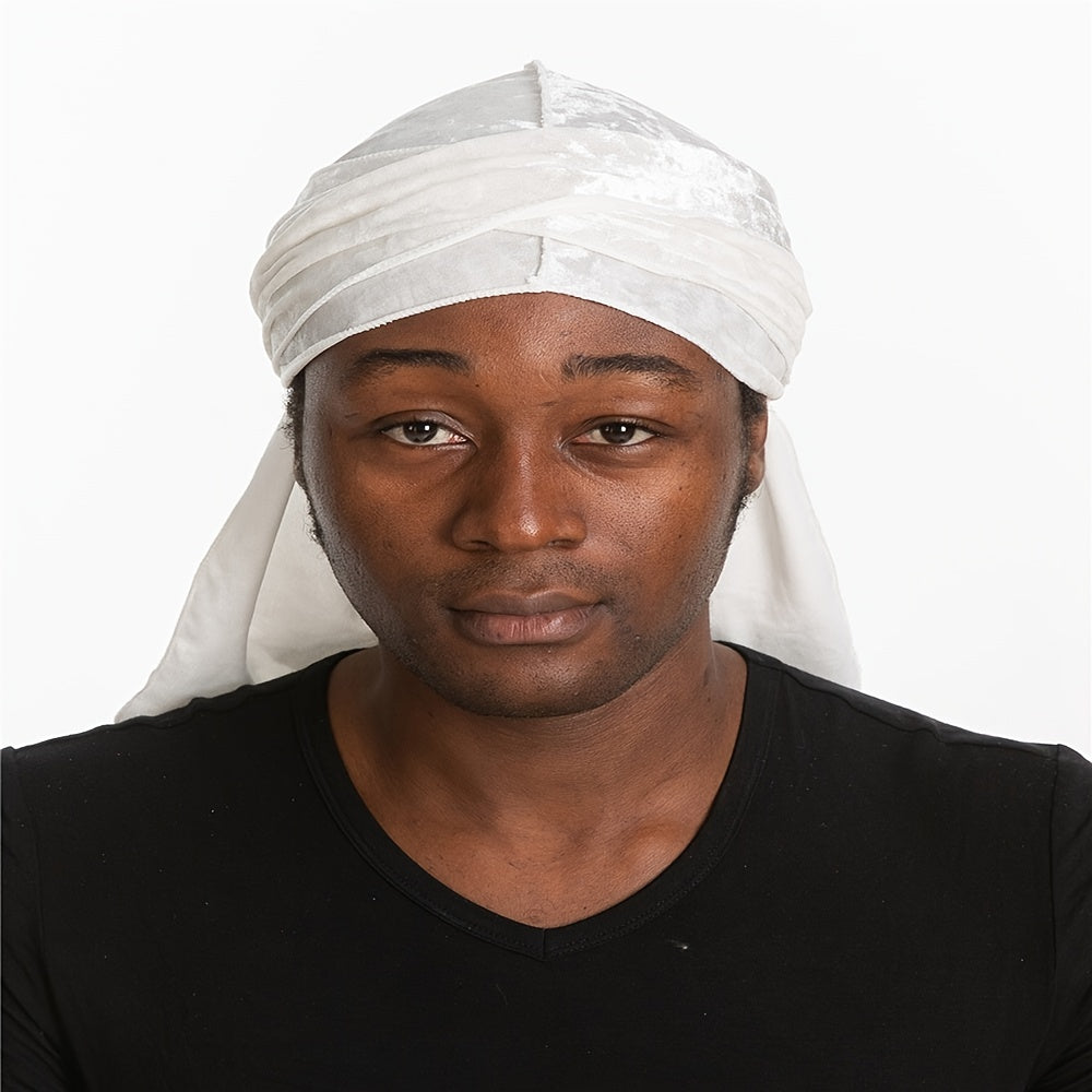 Velvet Wave Durag Soft Durag Headwear For 360 Waves