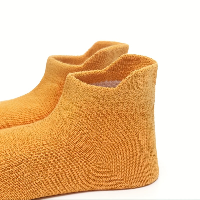 6 Pairs Girls Anti Skid Floor Socks Breathable Comfortable Ankle Socks