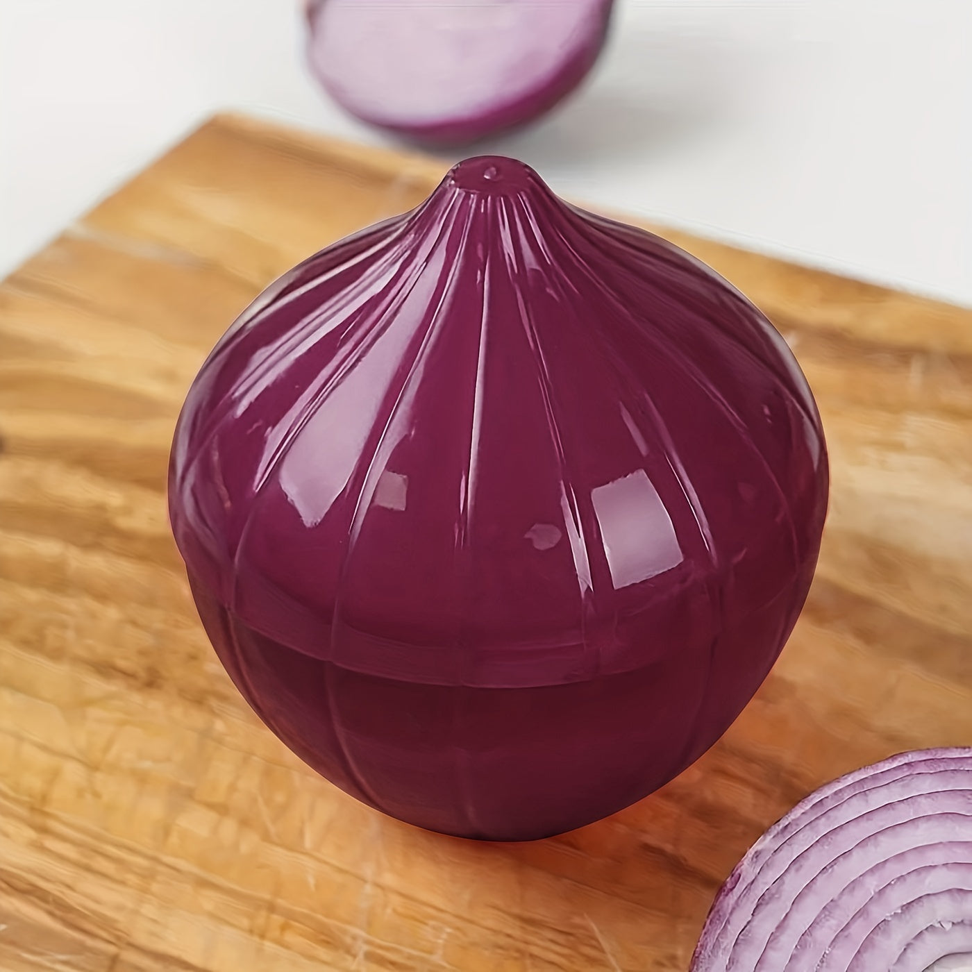Onion Saver Food Storage Container Vegetable Crisper Kitchen Gadget