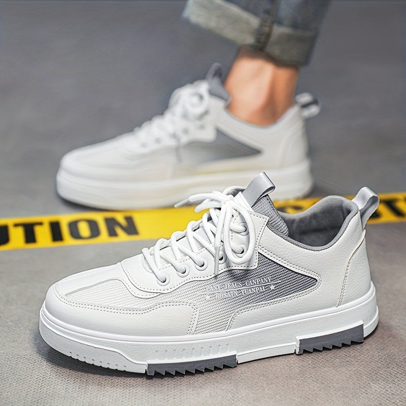 Men's Gradient Lace-up Sneakers Skate Shoes