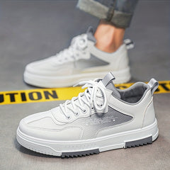 Men's Gradient Lace-up Sneakers Skate Shoes