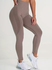 Moisture Wicking Yoga Pants Sports Butt Lifting Leggings Women's Activewear