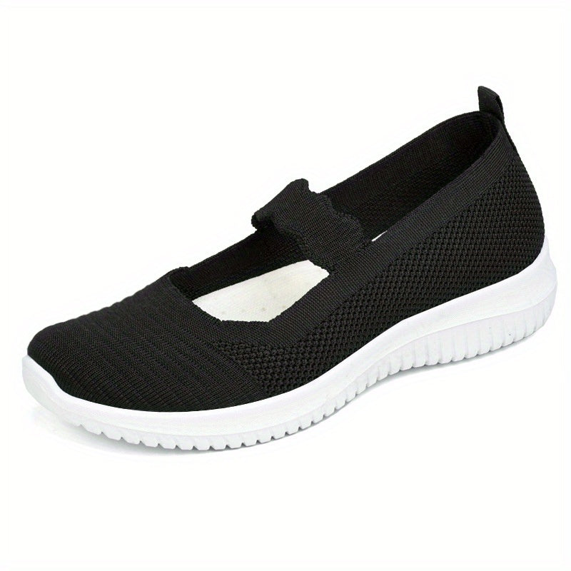 Women's Breathable Mesh Slip On Sneakers Lightweight Outdoor Shoes