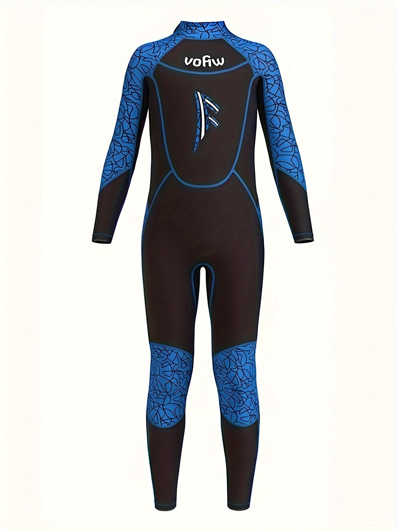 Neoprene Long Sleeve Diving Suit for Girls Boys 3-5mm