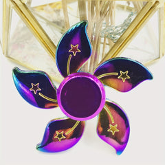 Colorful Zinc Alloy Fingertip Spinner Hand Spinner Finger Spinner Electroplating