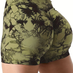 High Waist Butt Lifting Yoga Gym Running Shorts