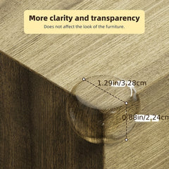 4pcs Transparent Anti-collision Corner Table Corner Cover
