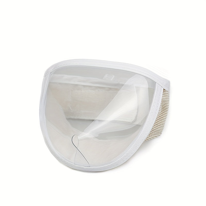Transparent Cat Eye Mask for Grooming and Cleaning