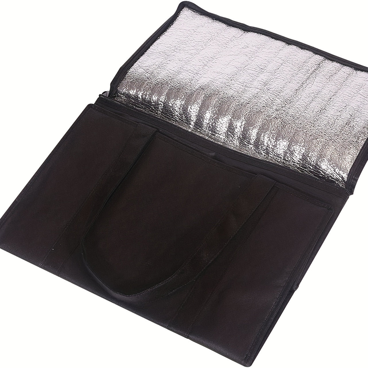 Convenient Large Capacity Non-woven Thermal Insulation Bag with Long Hand Strap