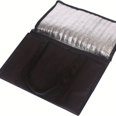 Convenient Large Capacity Non-woven Thermal Insulation Bag with Long Hand Strap