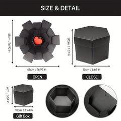 1pc Surprise Explosion Box Gift DIY Album for Birthday Anniversary Wedding