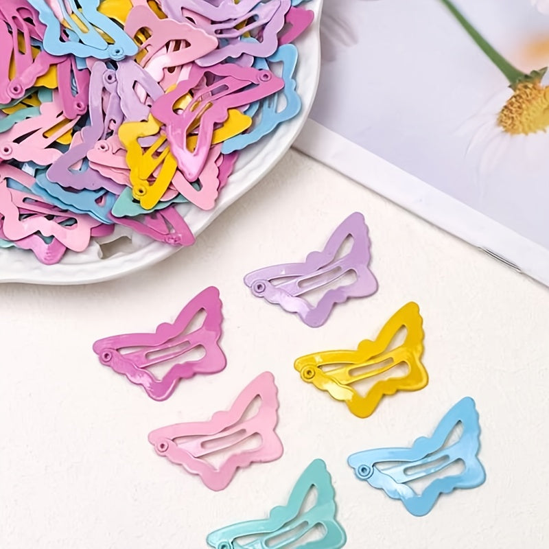 24pcs Girls Butterfly Hair Clip Hairpin Hair Accessories Children's Gift