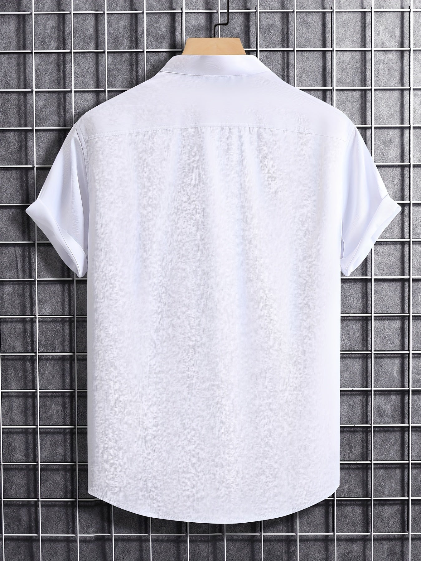 Men's Casual Short Sleeve Shirt Summer Vacation Resort Tops