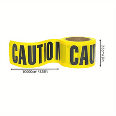 Yellow Caution Tape Halloween Decoration Party Tape 7 X 656 Ft