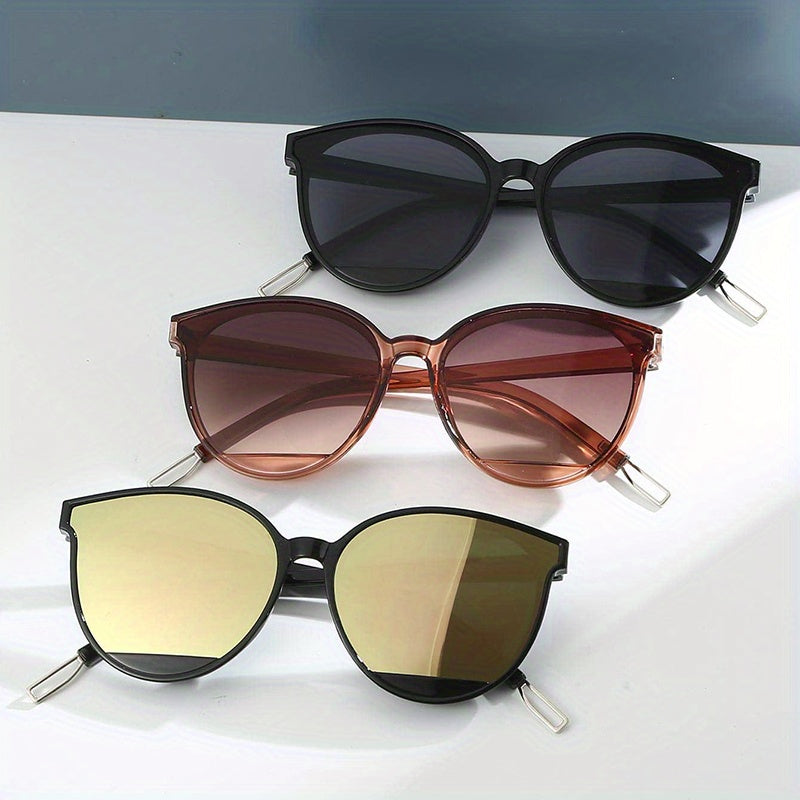 Cat Eye Round Sunglasses UV400 Sun Shades Glasses