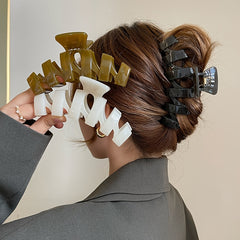 Oversize Hair Claw Clip Non Slip Strong Hold for Thick Hair