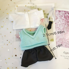 Dollhouse Clothes Set for Dolls House Decoration Accessories