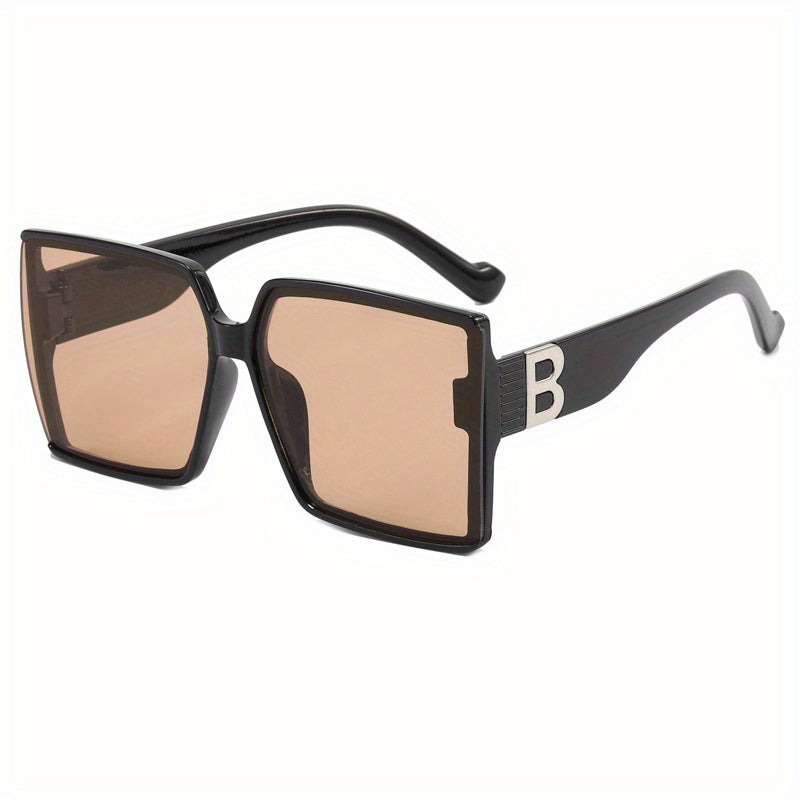 Oversized Square Sunglasses UV400 Sun Shades