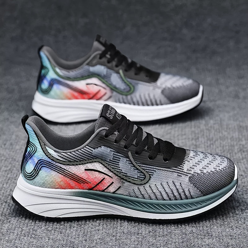 Men's Breathable Running Shoes Soft Sole Durable Sneakers